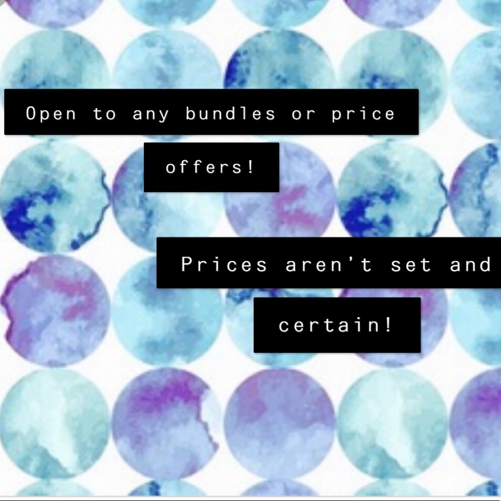 Open to any offers!